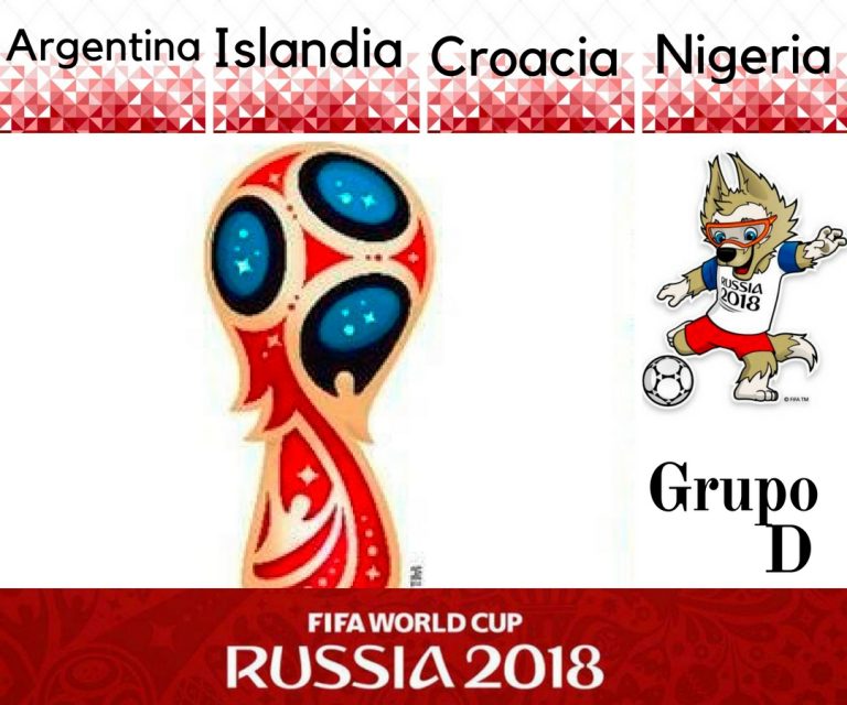 GRUPO D Mundial Rusia 2018